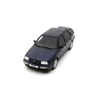 vw Volkswagen Vento VR6 Mystic Blue Pearl 1996 OttO mobile 1:18 Resinemodell (Türen, Motorhaube... nicht zu öffnen!)